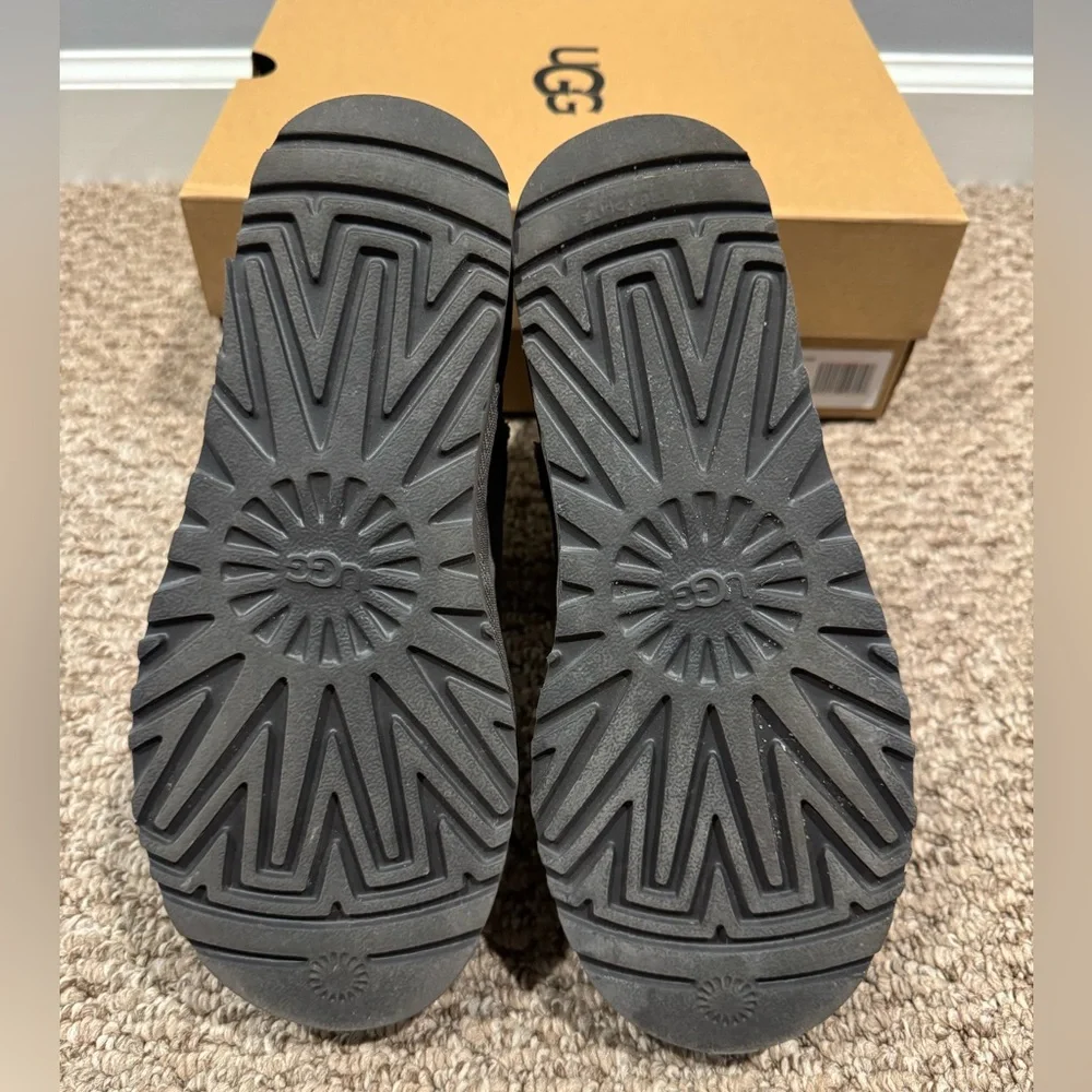 UGG Charcoal Suede Ankle Boots - Picture 5 of 6